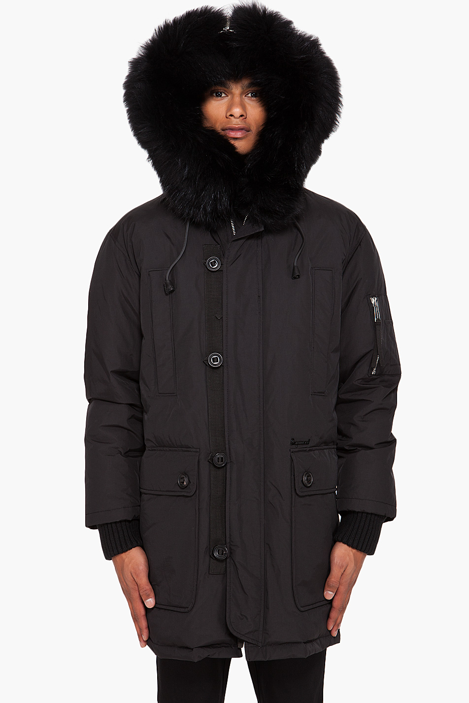dsquared winter coat